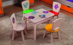 ТОП-10: Детские складные парты и столы
