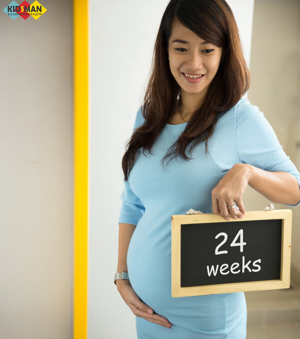 24 недели беременности это сколько месяцев thumbnail